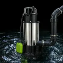Bomba Submersível Eurobombas Inox Para Esgoto EBS-750 1CV Monofásica 220V