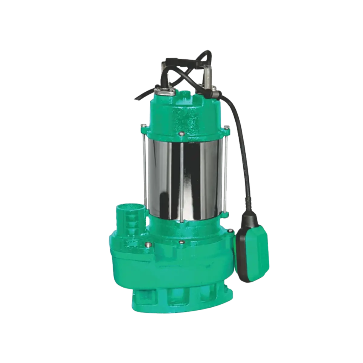 Bomba Submersível Para Água WDM NWE2 20 1 220 2CV Monofásica 220V - Com Motor Elétrico e Bóia