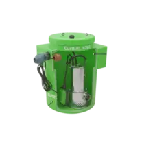 Estação Elevatória Eurolift 130L Com Bomba Submersível Eurobombas EB Euroinox 450W Monofásica 220V