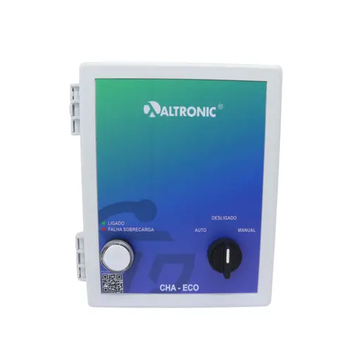 Quadro De Comando Altronic Cha Eco 0,75CV Bifásico 220V 6,3 - 10A