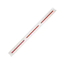 Escalímetro Triangular Trident 7830/2