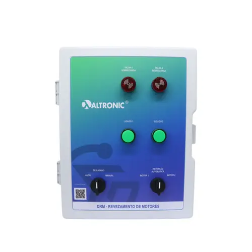 Quadro De Comando Altronic QRM-05 4-6,3A 220V Trifásico Para Motor 1,5CV