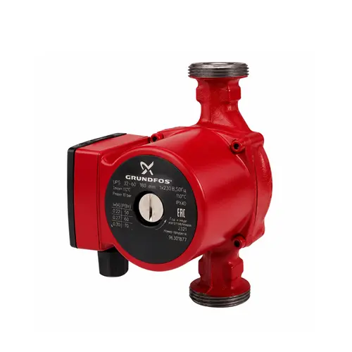 Bomba De Circulação Grundfos UPS20-50 130 50W Monofásica 230V 50Hz