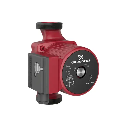 Bomba De Circulação Grundfos Ups25-80 180 160W Monofásica 230V 50Hz